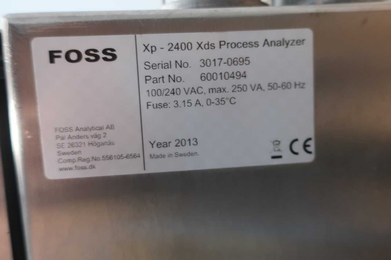 FOSS 60010494 XP - 2400 XDS PROCESS LABORATORY ANALYZER - ANALYZER