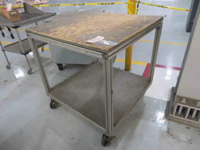 Aluminum Cart on Wheels - MISCELLANEOUS