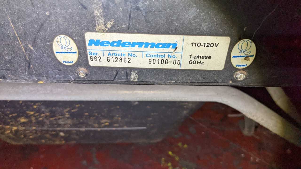 Nederman single phase fume extractor unit - PLANT & FACILITY EQUIPMENT