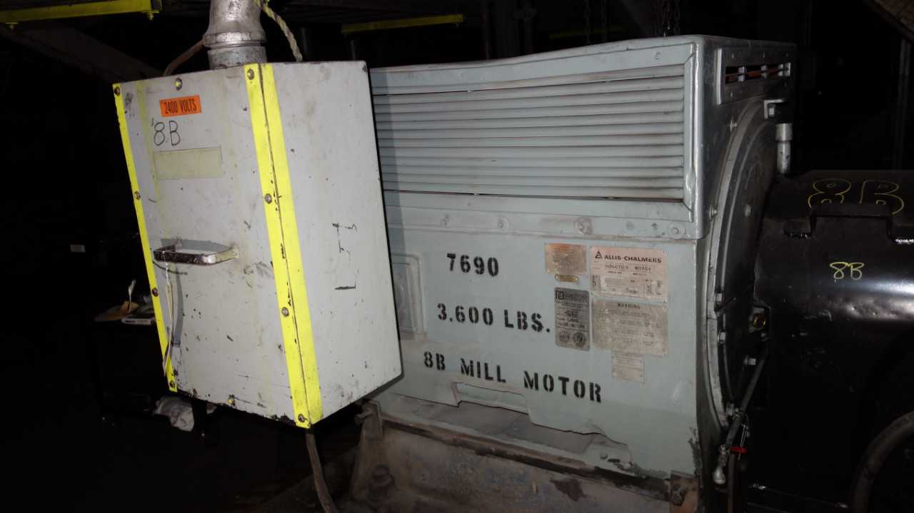 ALLIS CHALMERS 117 RGT 600HP AC MOTOR 2300V 586US - MISCELLANEOUS