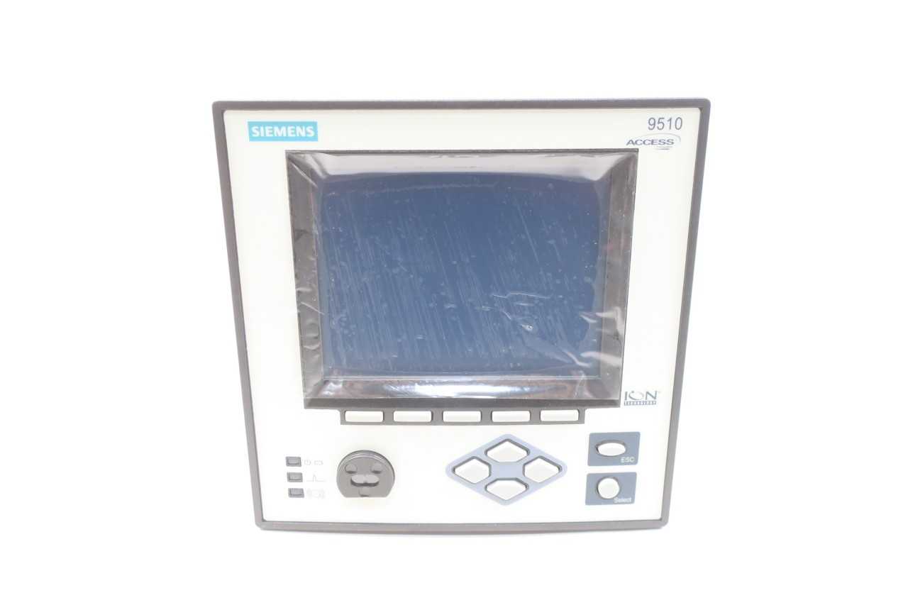 SIEMENS 9510DC-1156-AFZA ACCESS POWER FACTOR PANEL METER - ELECTRICAL COMPONENTS