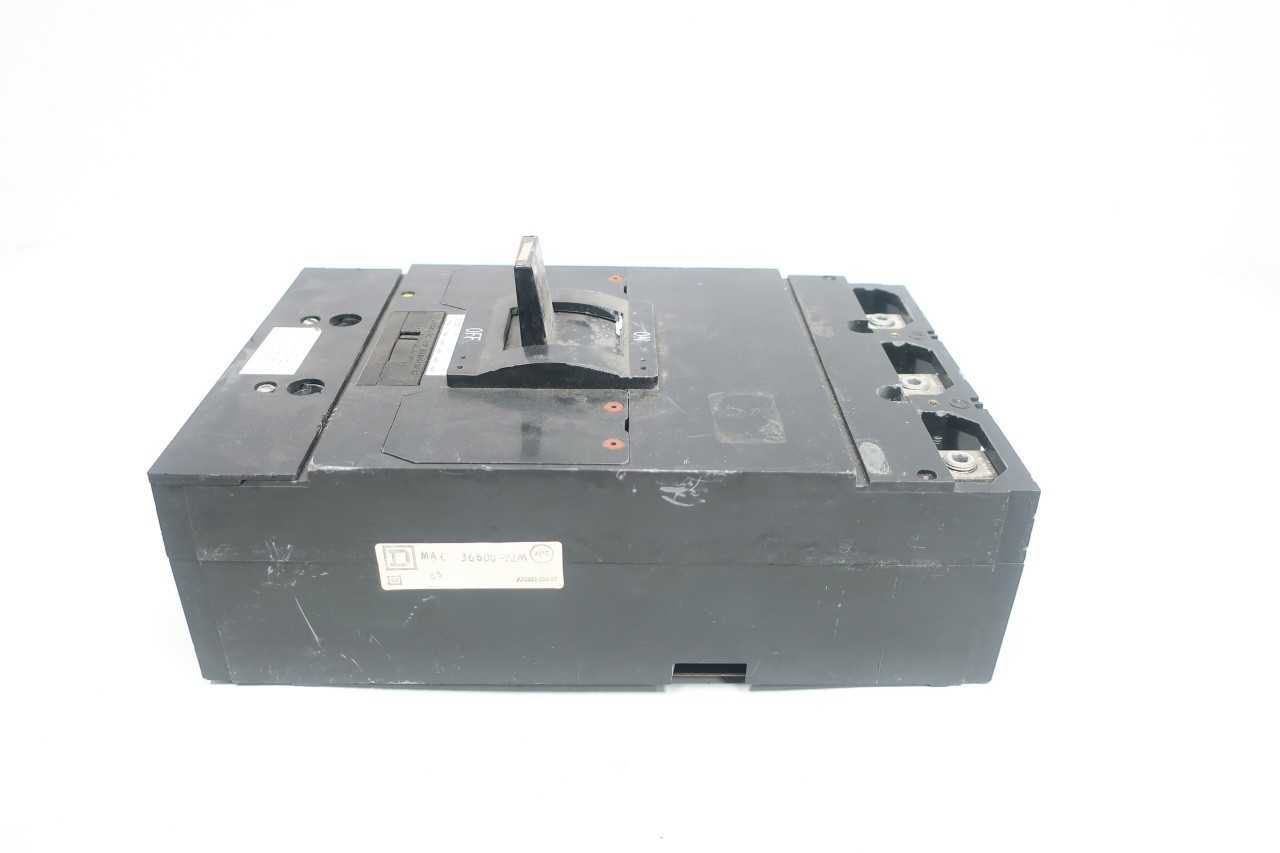 SQUARE D MAL3660042M 3P 600A AMP 600V-AC MOLDED CASE CIRCUIT BREAKER - CIRCUIT BREAKERS