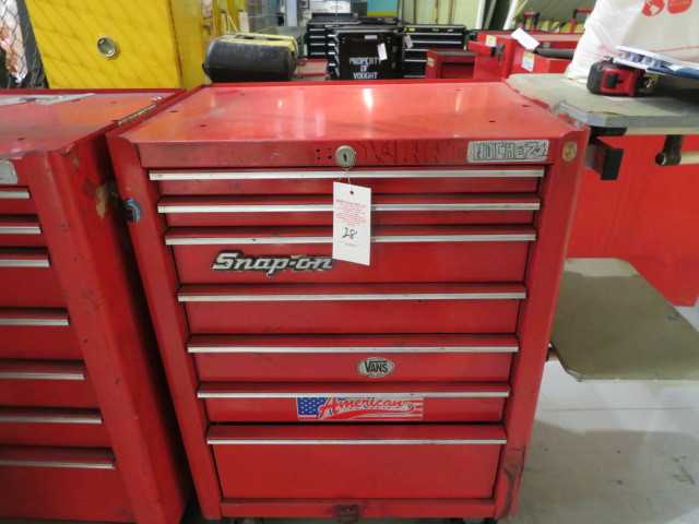Snap On 7 Drawer Tool Box - TOOL STORAGE