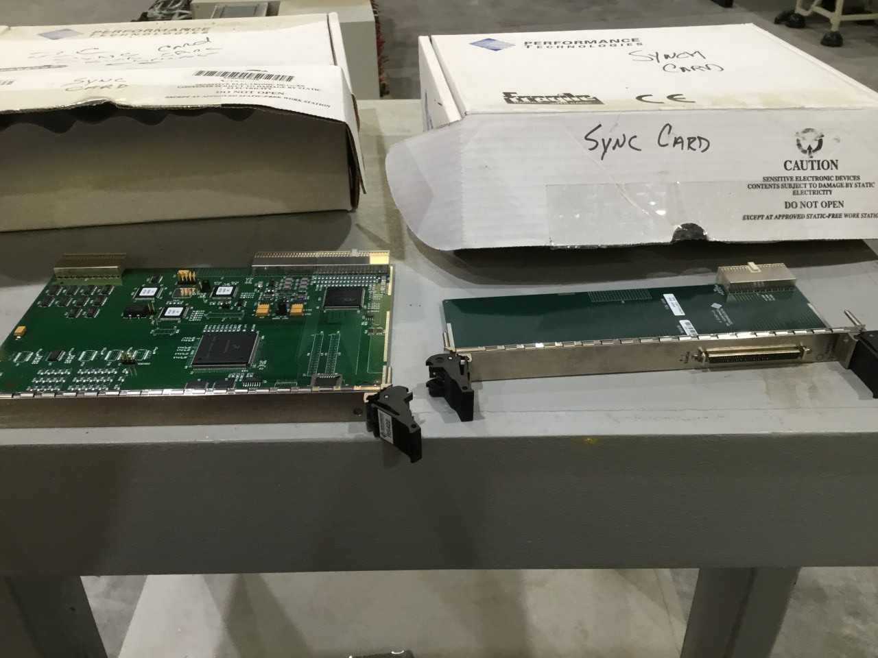 Lot of Two CompactPCI CRIS-P4 - AUTOMATION & CONTROLS