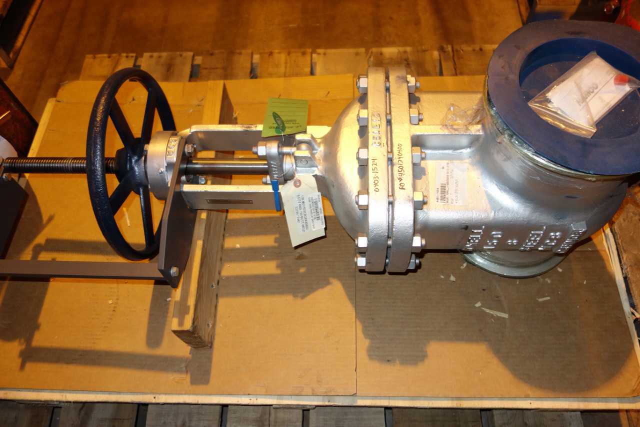 POWELL 8IN 150 STEEL WEDGE GATE VALVE - VALVES
