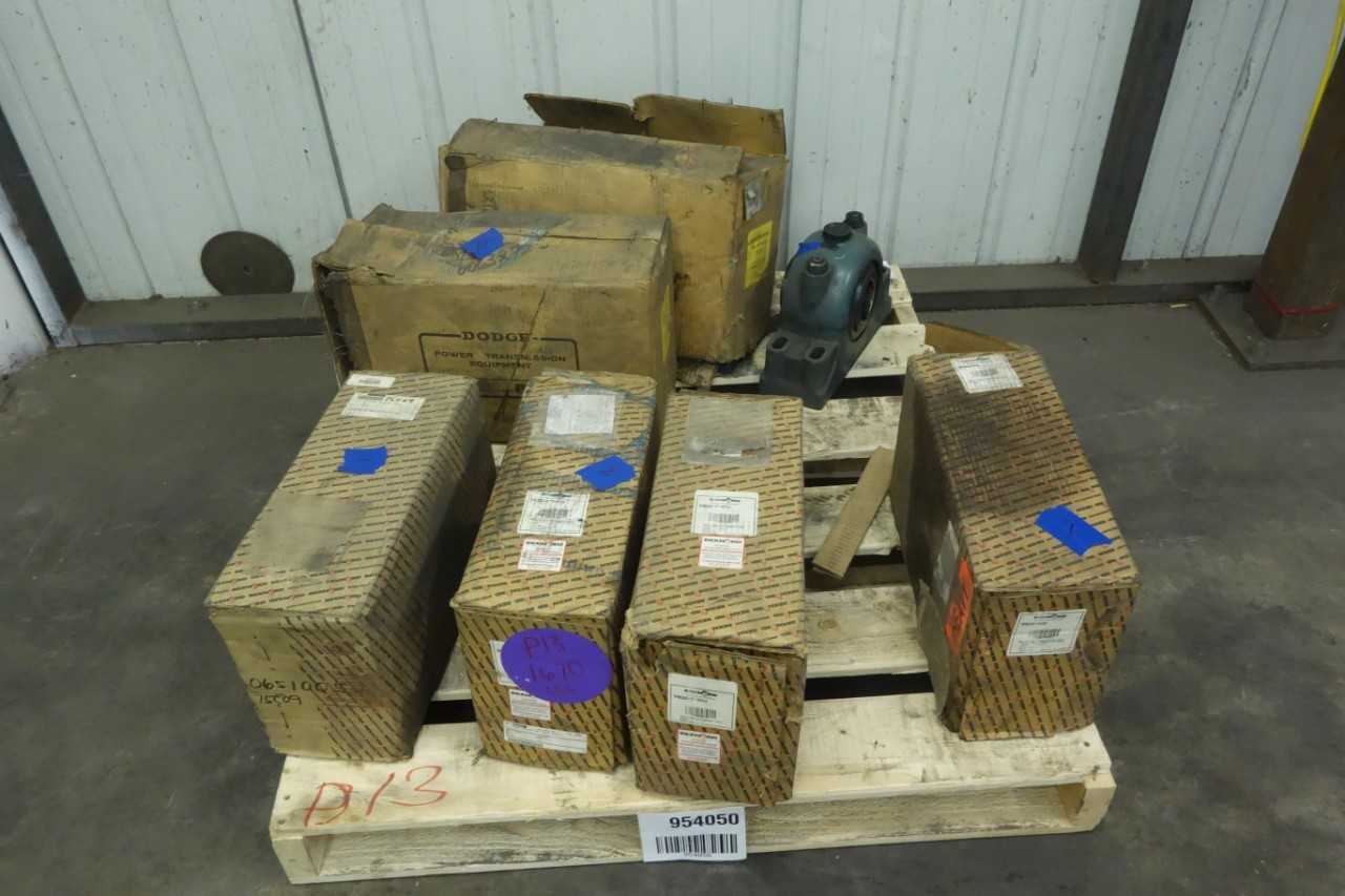 PALLET OF ASSORTED PILLOW BLOCK BEARINGS - BEARINGS
