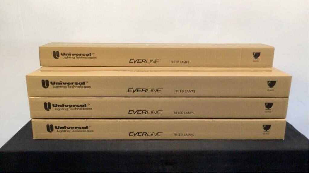 (100) ULT LED 4' Light Bulbs Everline T8 Retrofit LRT8M22L/850A - LIGHTING (100) ULT LED 4' Light Bulbs Everline T8 Retrofit LRT8M22L/850A - LIGHTING