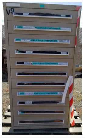 Lot of (3) Vidmar Cabinets - TOOL STORAGE