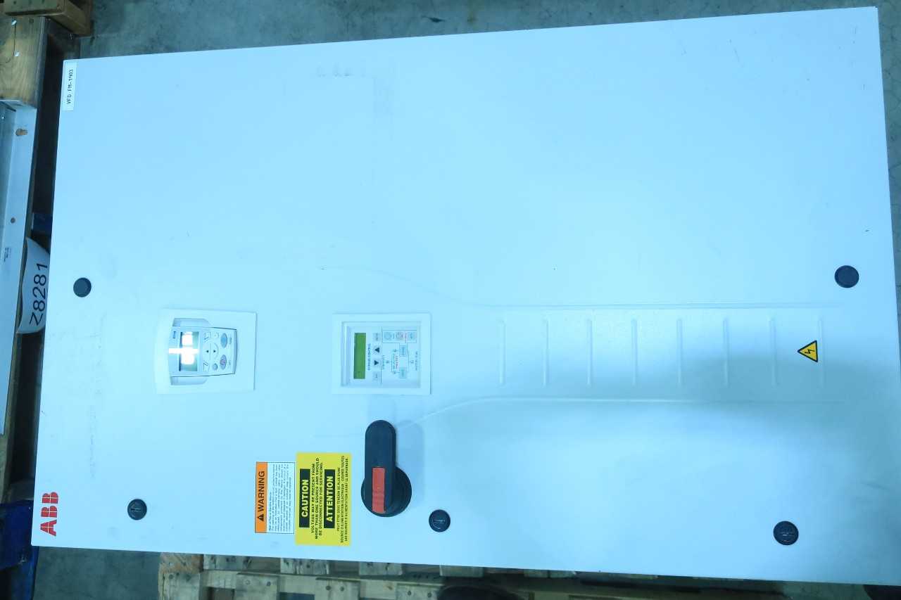 2 PALLETS OF ABB ACH550-BCR-157A-4 380-480V-AC 0-500HZ 0-480V-AC 125HP AC VFD DRIVE - MOTOR DRIVES