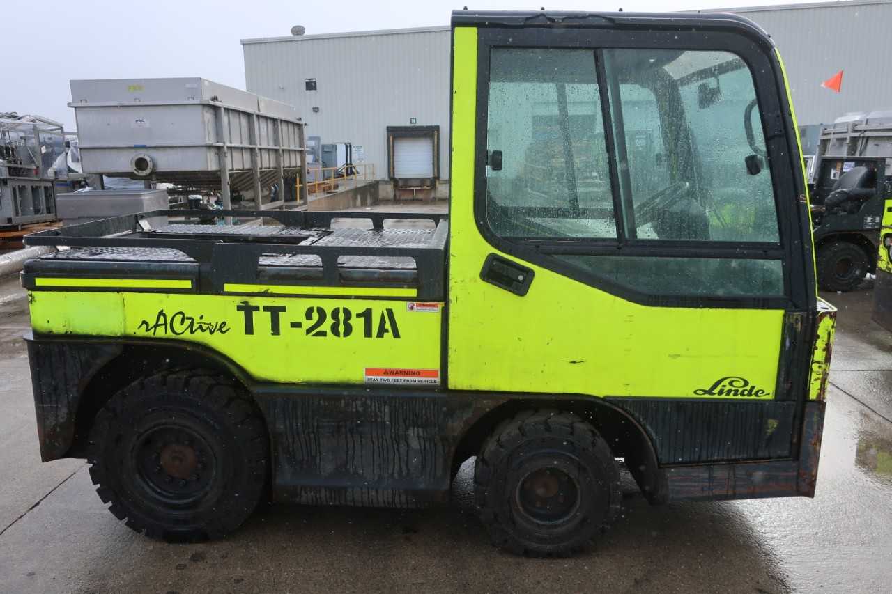 LINDE P250 80V ELECTRIC LOAD TRANSPORTER W/O BATTERY - ELECTRICAL COMPONENTS