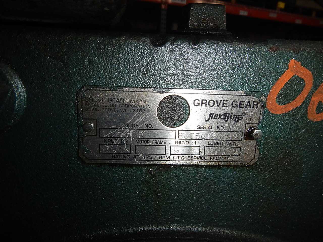 51 HP Grove Gear Reducer Model T2700-3 - GEAR REDUCERS