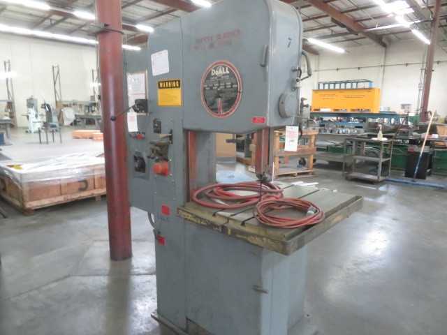 Do All Vertical Band Saw, model 2012-2A - MISCELLANEOUS