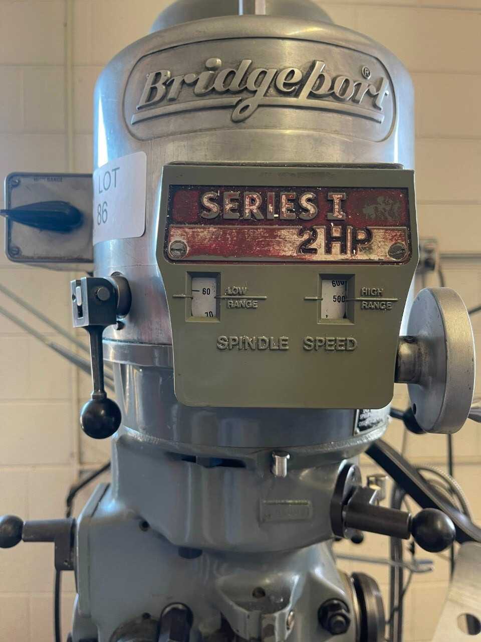 Bridgeport Series I 2HP # Axis Manual Knee Mill W/Sony DRO - MILLING MACHINES