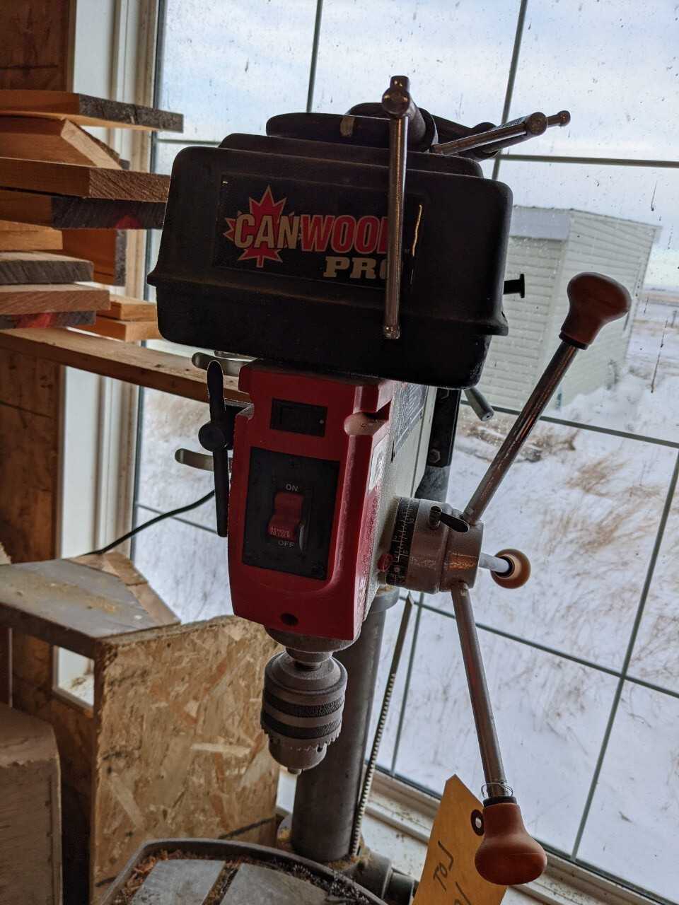 Canwood pro drill press - MISCELLANEOUS