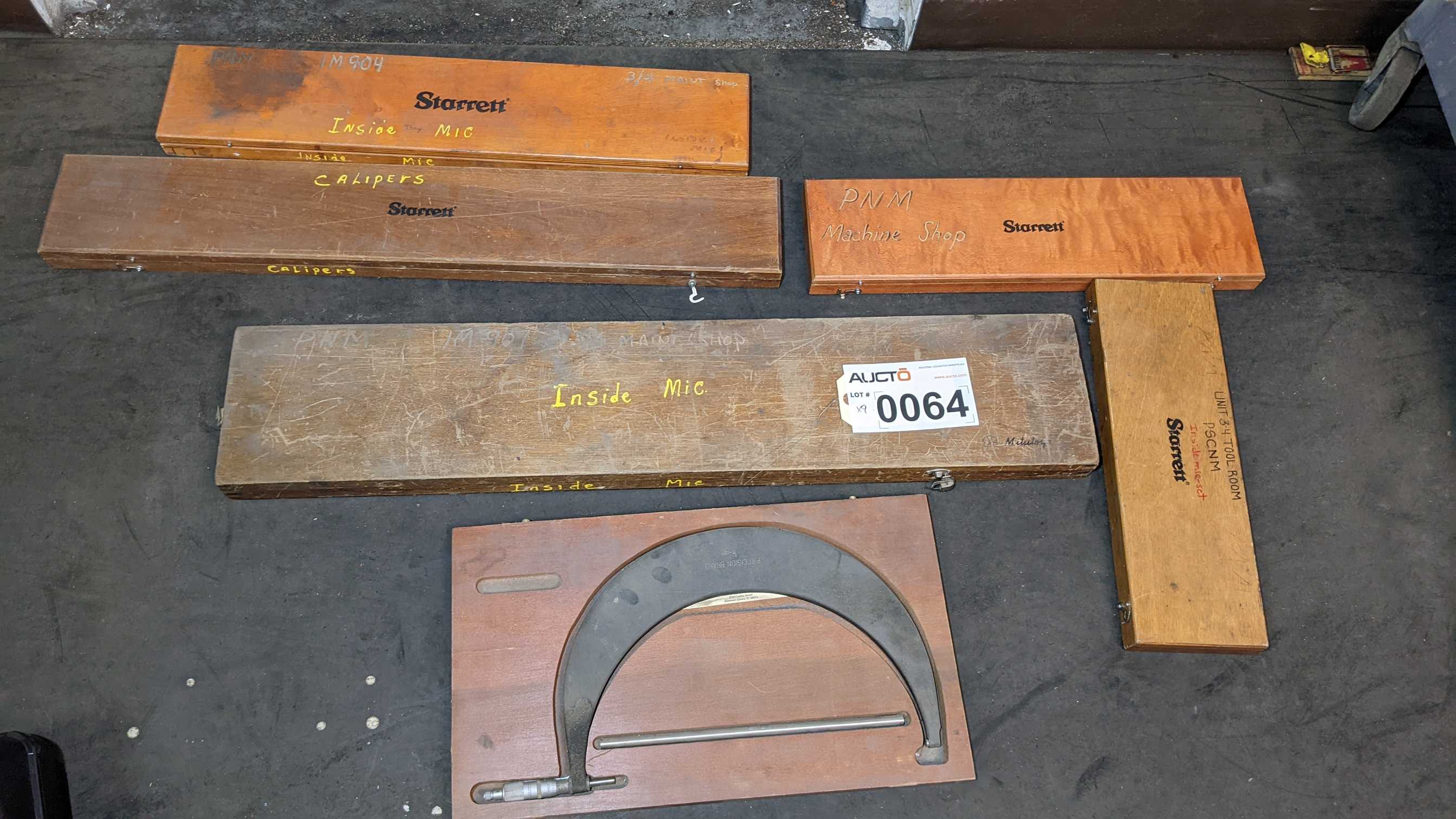 LOT OF STARRETT TOOLS - MACHINING ACCESSORIES & TOOLING LOT OF STARRETT TOOLS - MACHINING ACCESSORIES & TOOLING