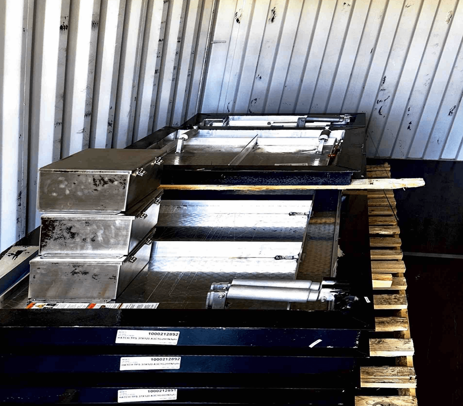 Bulk Lot of BL Wilcox Roof Hatches - ELECTRIC POWER TOOLS