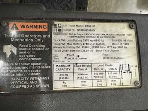 Hyster Lift Truck - FORKLIFTS
