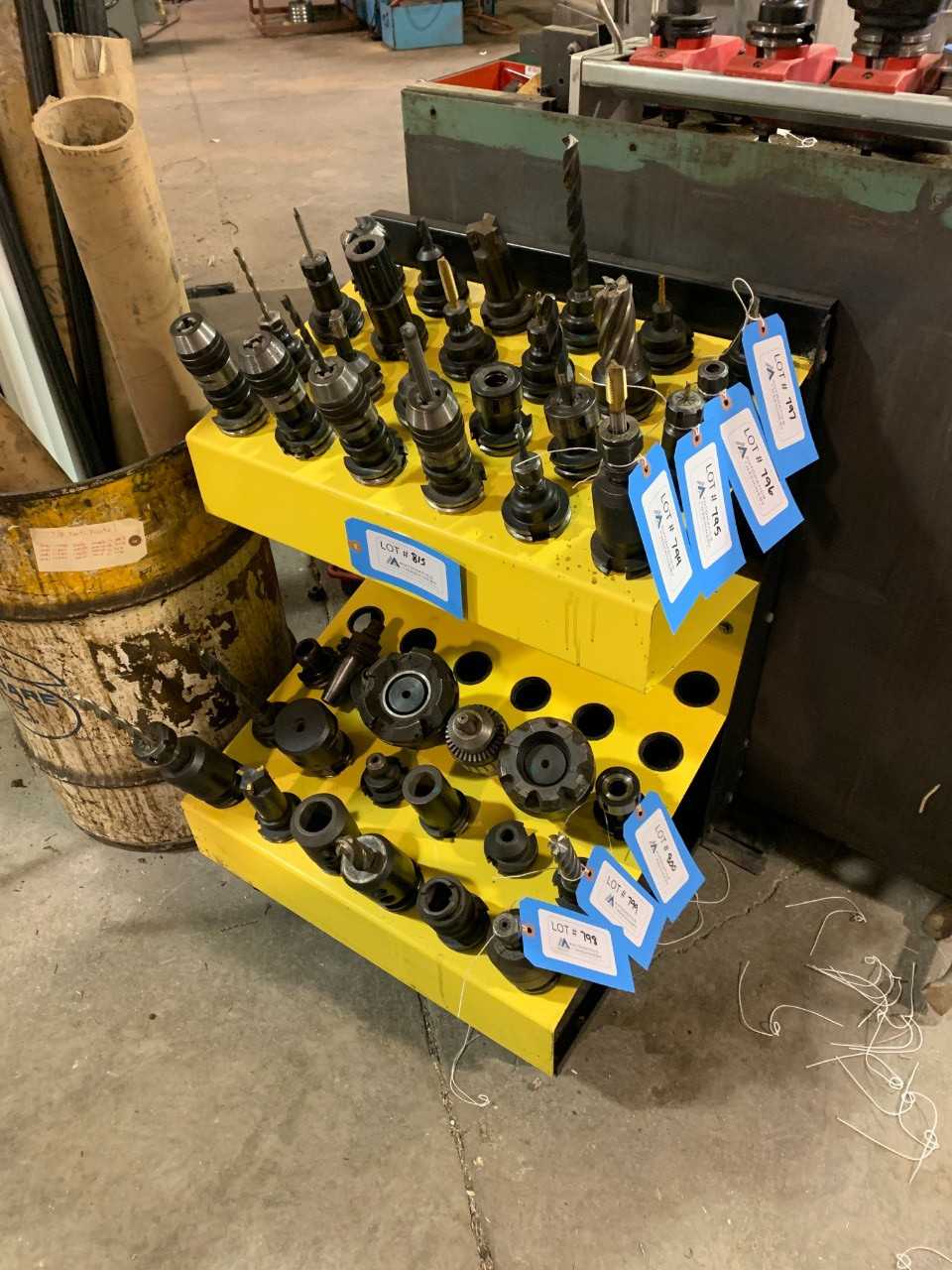 Cat 40 Tool Cart  ( Tool Holders Not Included ) - ROLLING CARTS