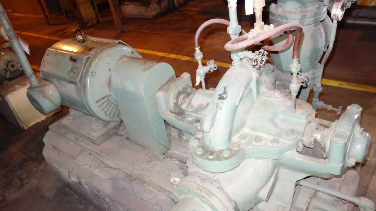 ALLIS CHALMERS 6X5X16 100HP 480V-AC SPLIT CASE CENTRIFUGAL PUMP MOTOR - ELECTRIC MOTORS
