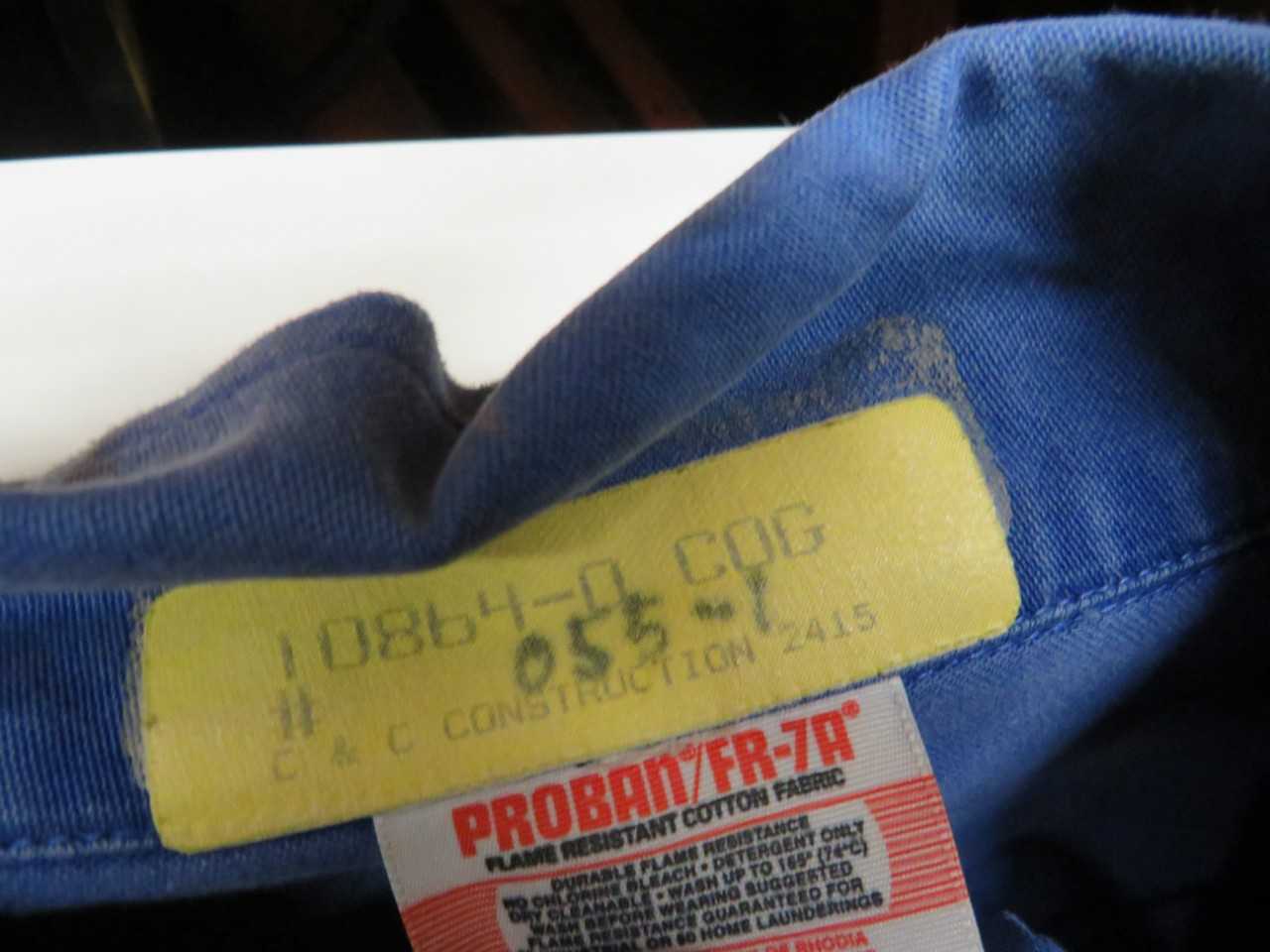 LOT OF 10 ASSORTED FLAME RESISTANT COVERALLS - SAFETY SWITCH