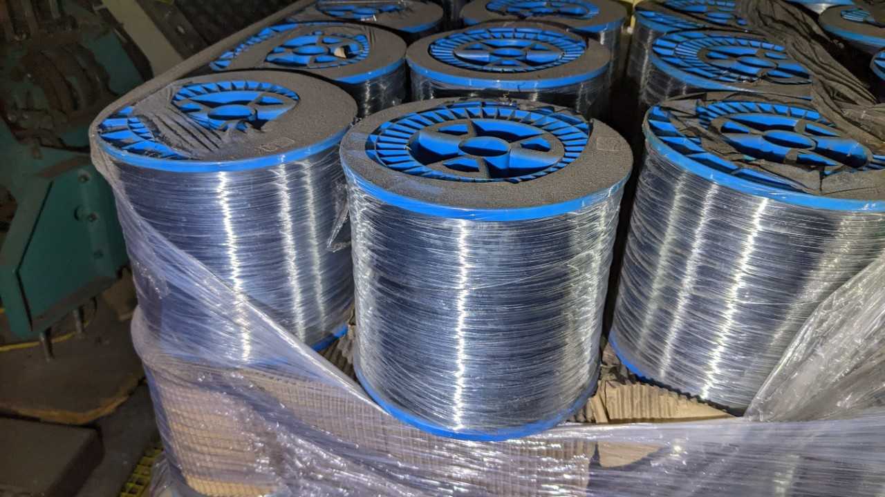 PALLET OF COATED WIRE - ELECTRICAL COMPONENTS