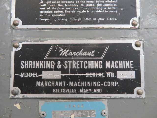 Marchant Shrinker Stretcher - MACHINING ACCESSORIES & TOOLING