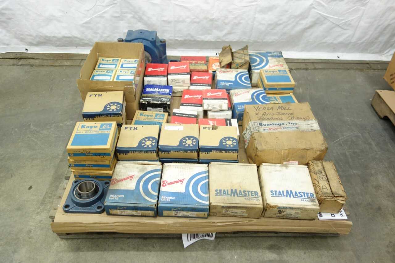 PALLET OF ASSORTED BEARINGS - BEARINGS