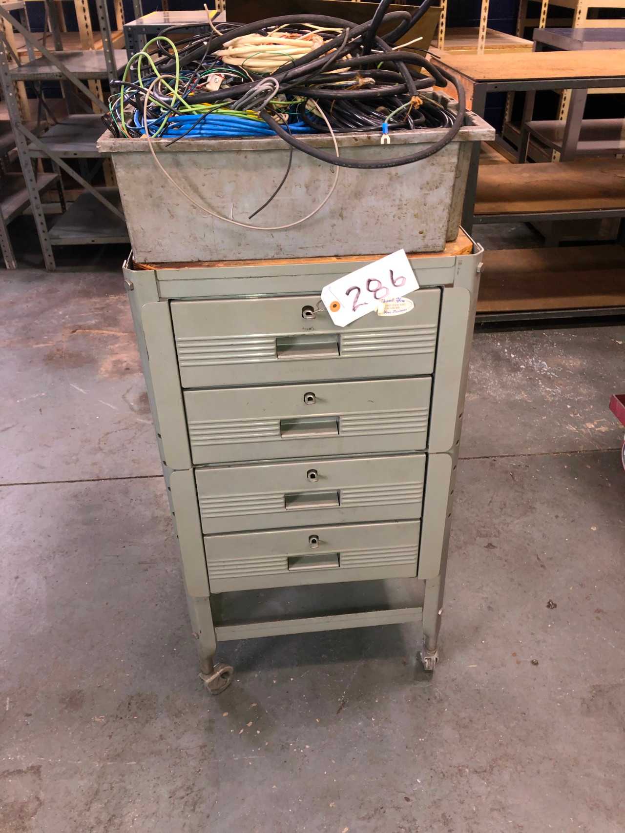 4-Drawer Rolling Cabinet - TOOL STORAGE