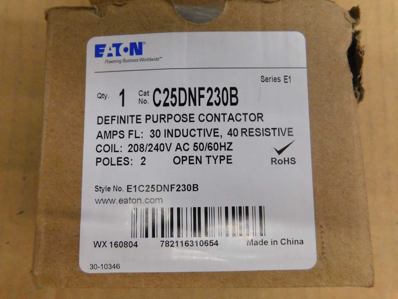 Lot of Various Definite Purpose Contactors - CONTACTORS
