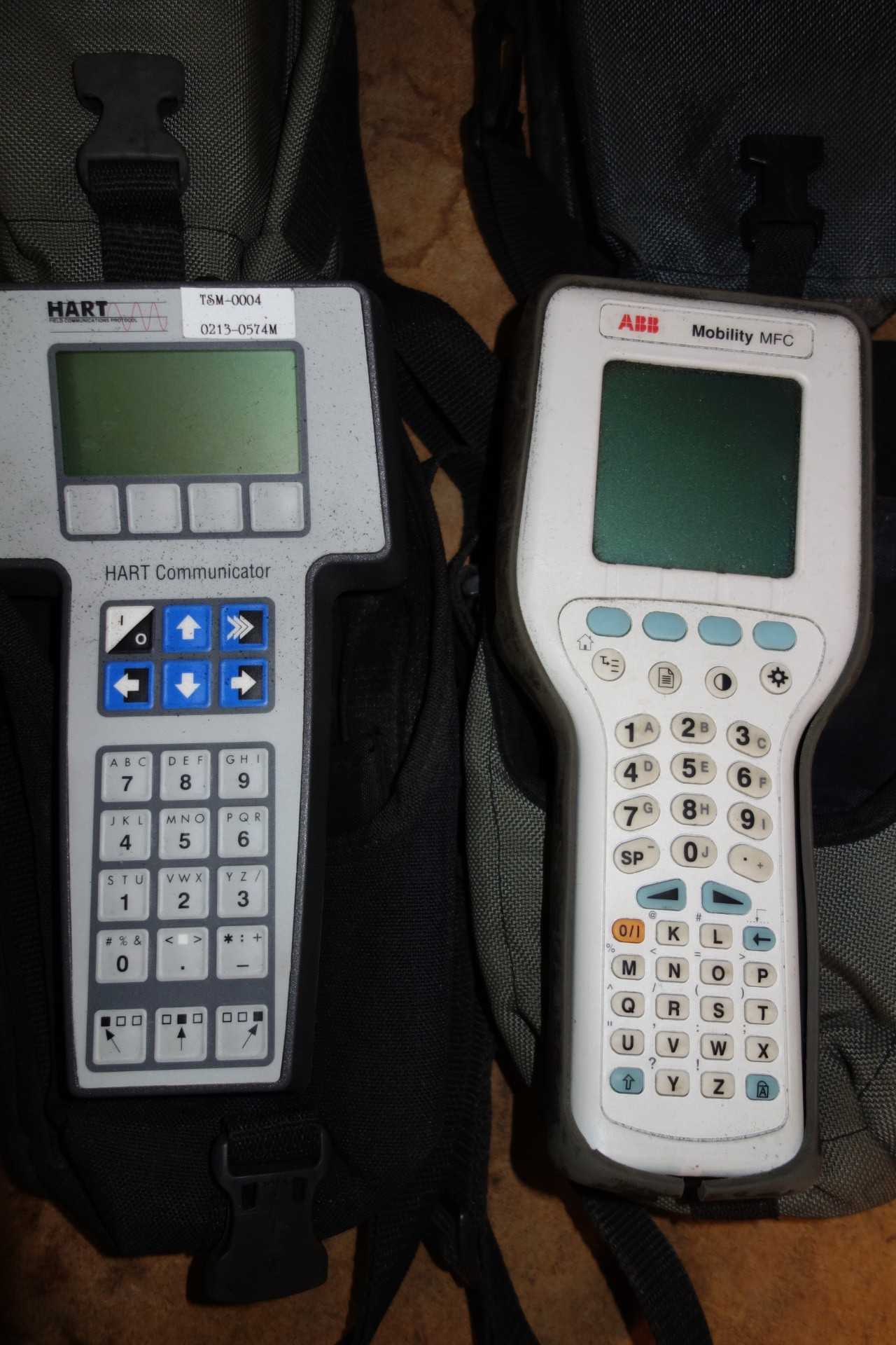 Lot of Hart 275 Communicators with ABB Mobility MFC Hart Communicator - CONTROL TRANSFORMERS