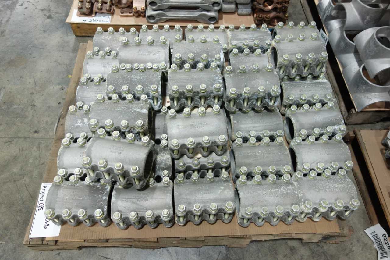 5 PALLETS OF ASSORTED CONDUIT CONNECTORS AND FITTINGS - ELECTRICAL COMPONENTS