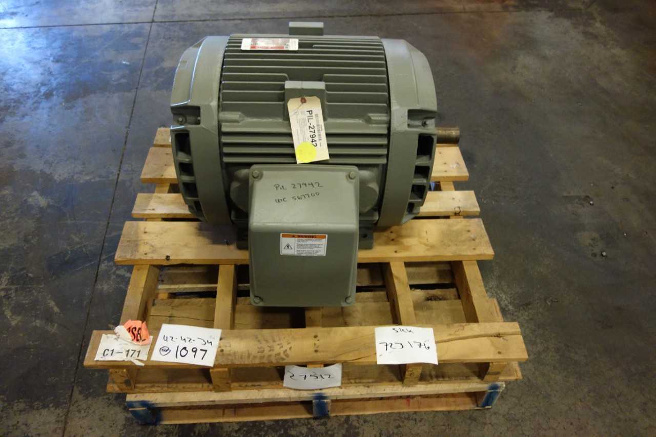 GENERAL ELECTRIC AC MOTOR 5KE404AS215A 100HP 1730RPM 230/460V 404TS 3PH - ELECTRIC MOTORS