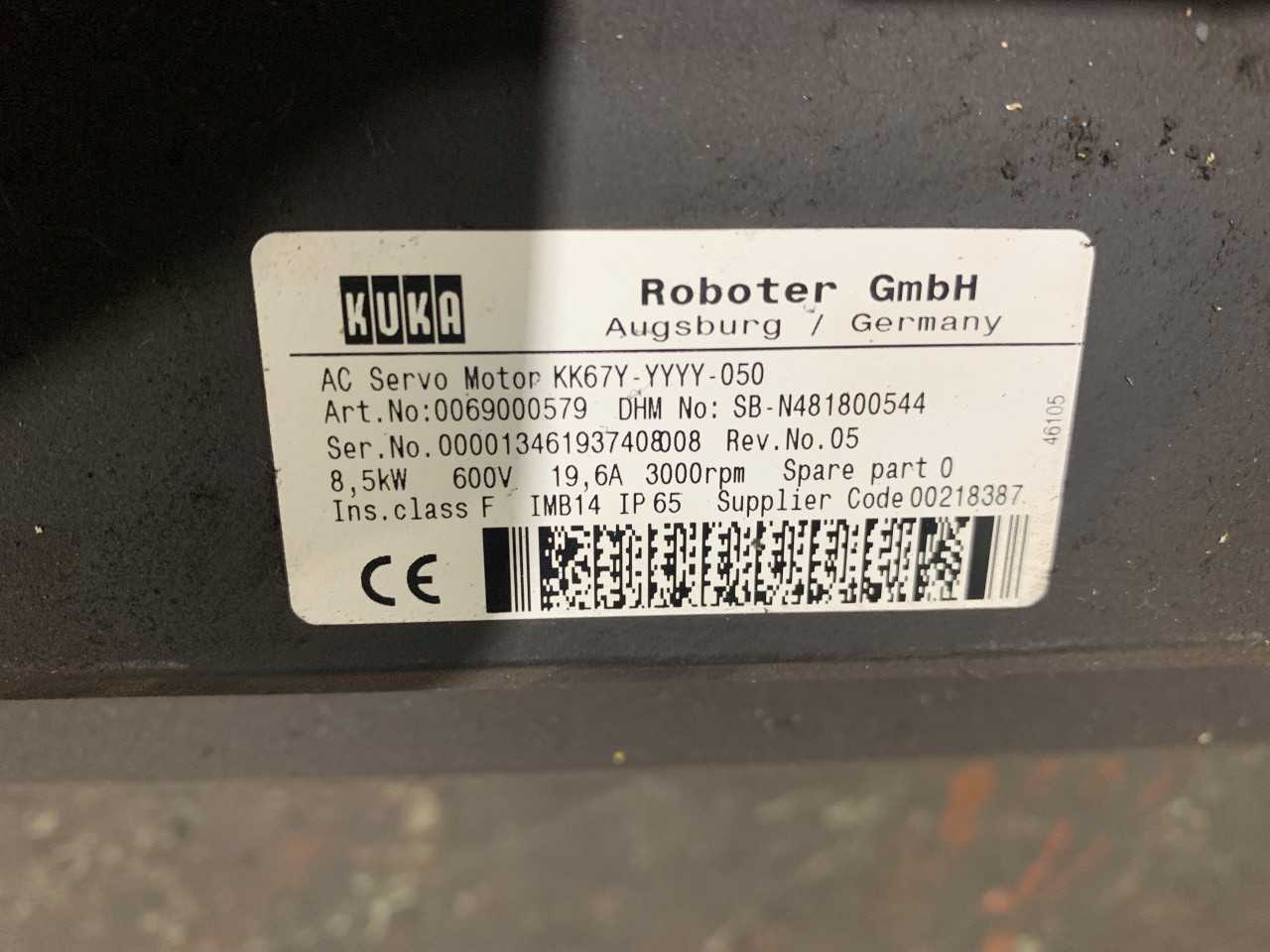Lot of 1 KUKA 7003495 Servo motor - SERVO