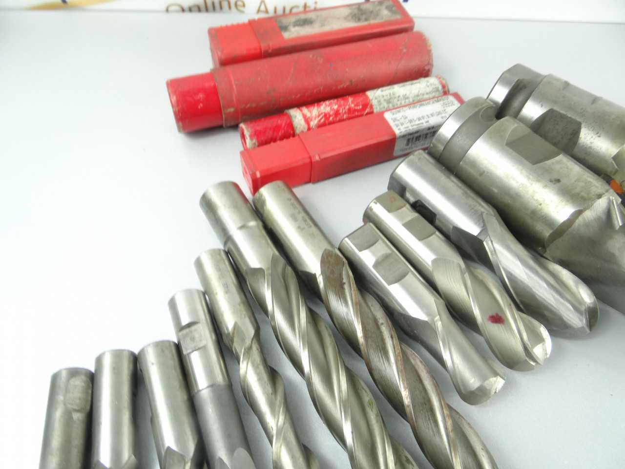 Lot of 12 Assorted HSS M42 Ball Nose End Mills - MACHINING ACCESSORIES & TOOLING