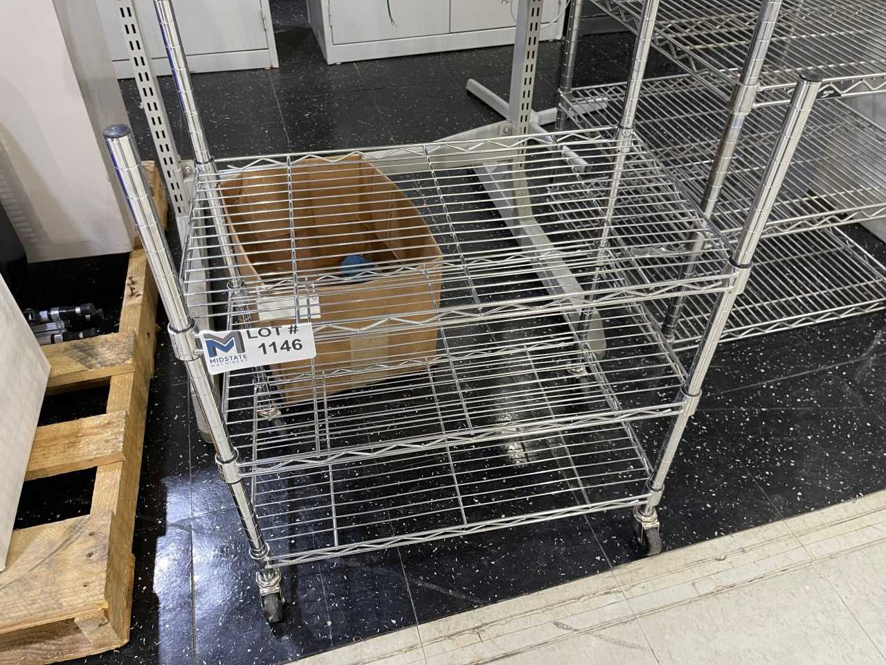 Rolling Bakers Rack No Contents - MISCELLANEOUS