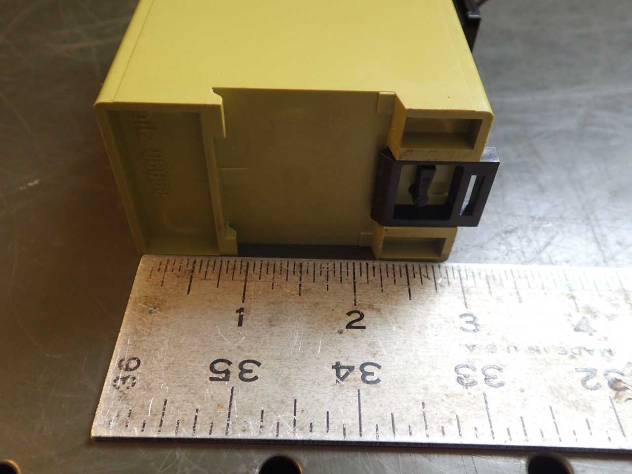 Pilz PF-1NK Rail Mount Timer Time Delay Relay w Murrelektronik LG-S 01 Supressor - AUTOMATION & CONTROLS