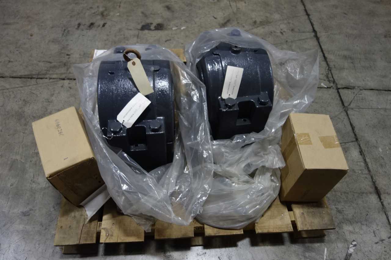 LOT OF 2 PPI SAF 538 SPLIT CASE PILLOW BLOCK BEARINGS AND HOUSINGS - BEARINGS