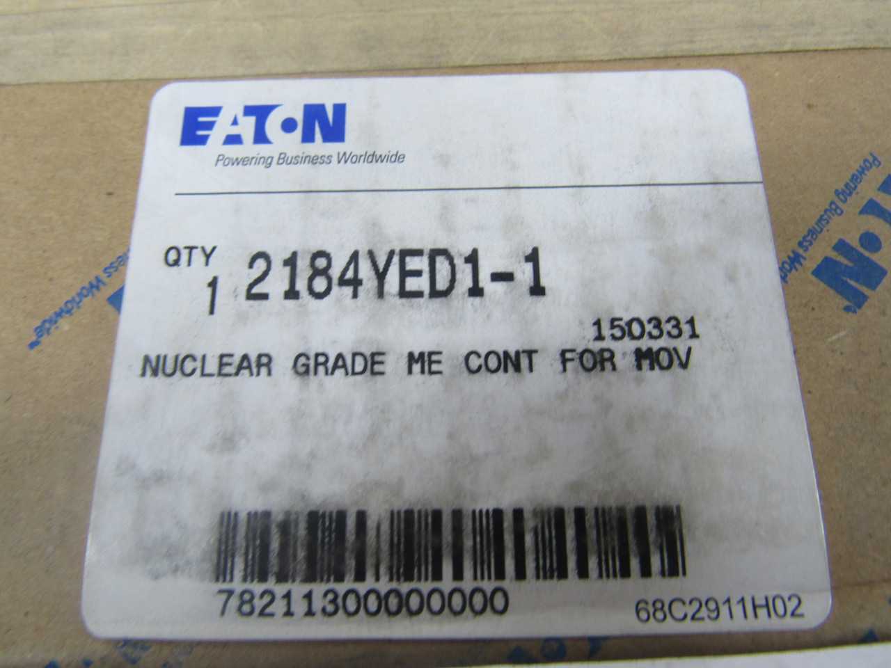Lot of Quantity 3x 2184YED1-1 Nuclear Contactors - CONTACTORS