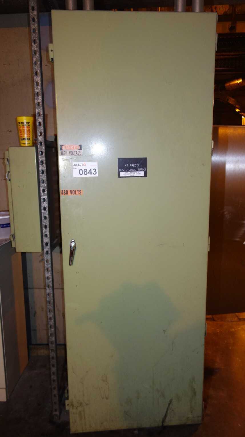 SQUARE D 3691-8M 800A 600V-AC I-LINE PANELBOARD CABINET W/ 13 BREAKERS - CIRCUIT BREAKERS
