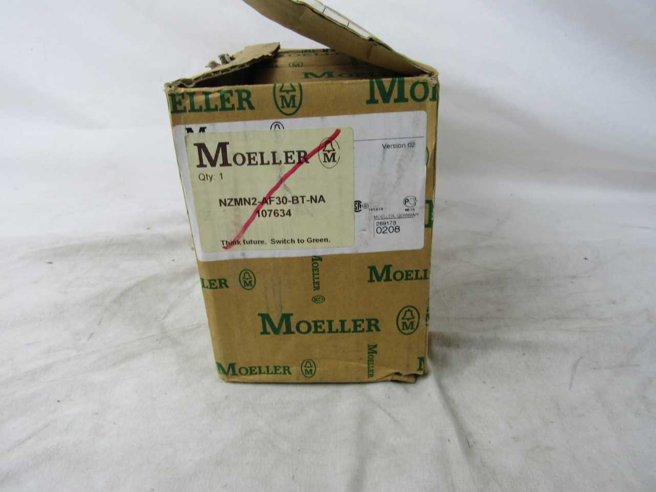 Quantity of 4x NZMN2-AF30-BT-NA MCCB/Molded Case Circuit Breakers - CIRCUIT BREAKERS