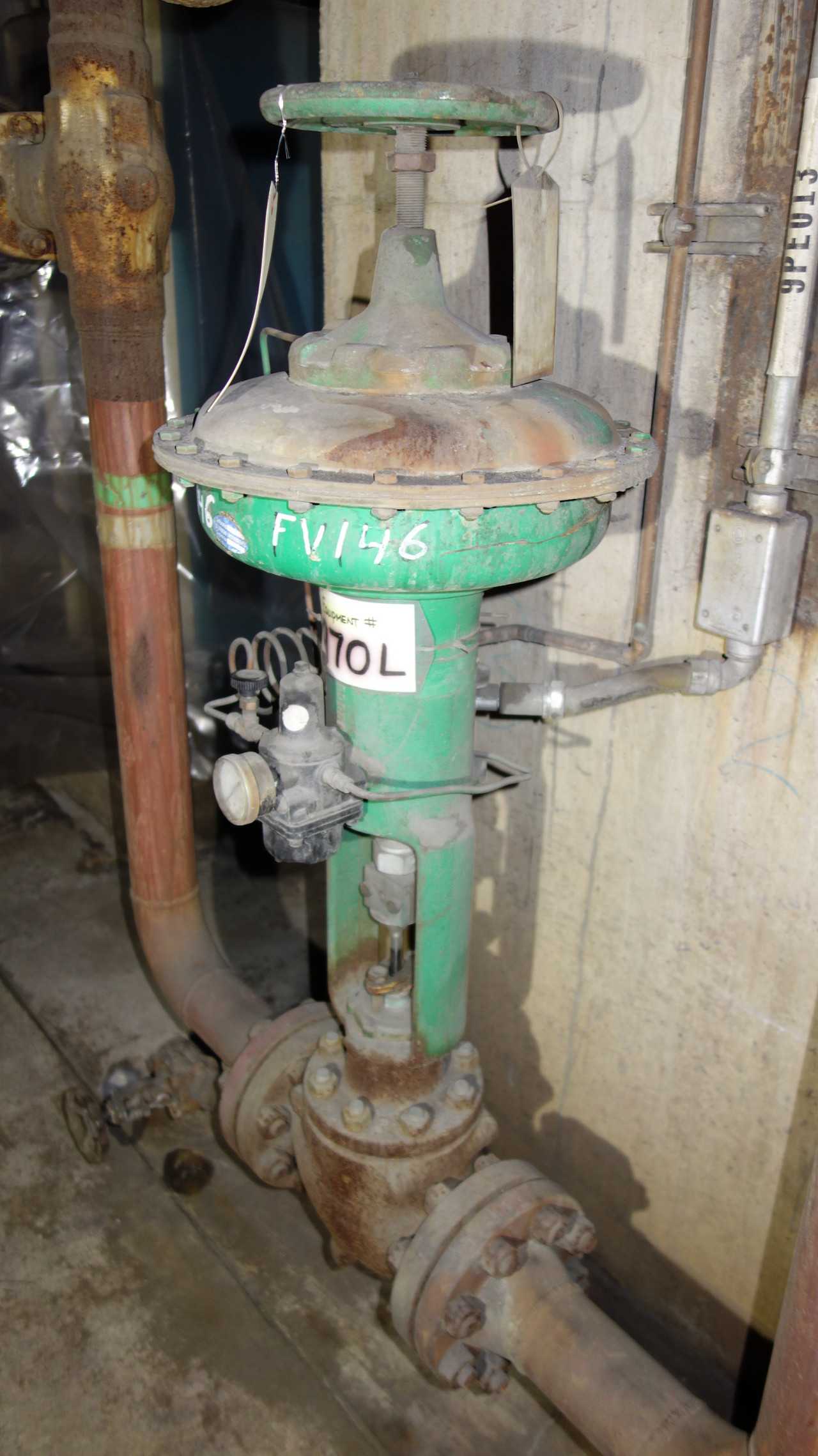 FISHER CONTROL VALVES 657-ES 3" CL300 STEEL - CONTROL VALVE