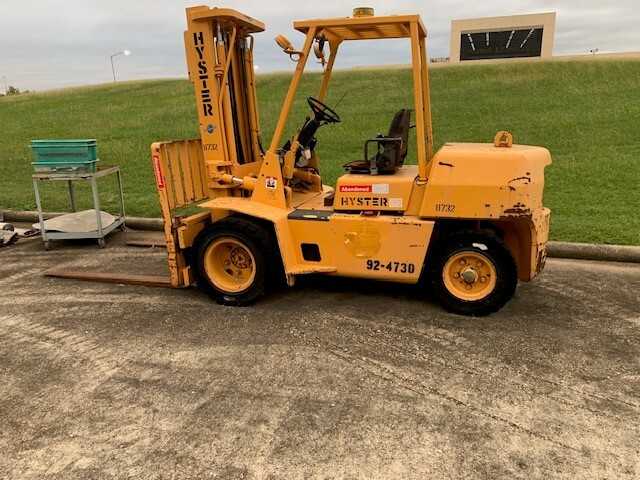 Hyster H80XL Diesel Forklift - FORKLIFTS