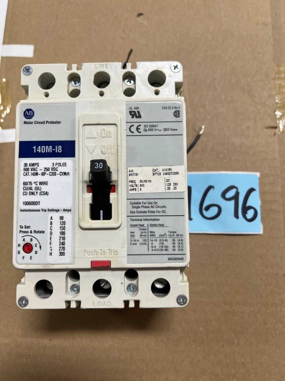 CIRCUIT BREAKER - CIRCUIT BREAKERS
