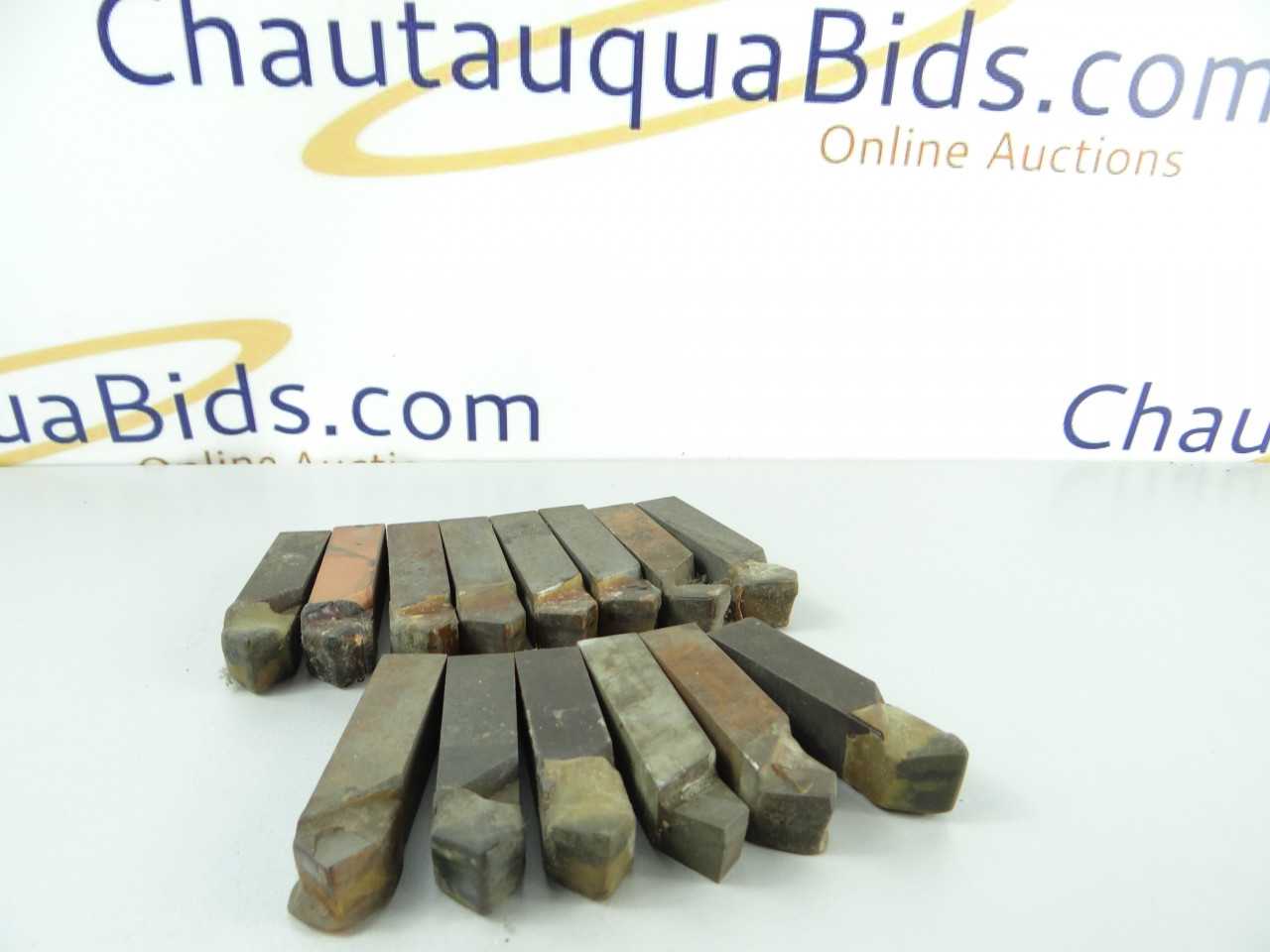 Lot of 14 NEW Assorted Carbide Tipped Tool Bits - MACHINING ACCESSORIES & TOOLING