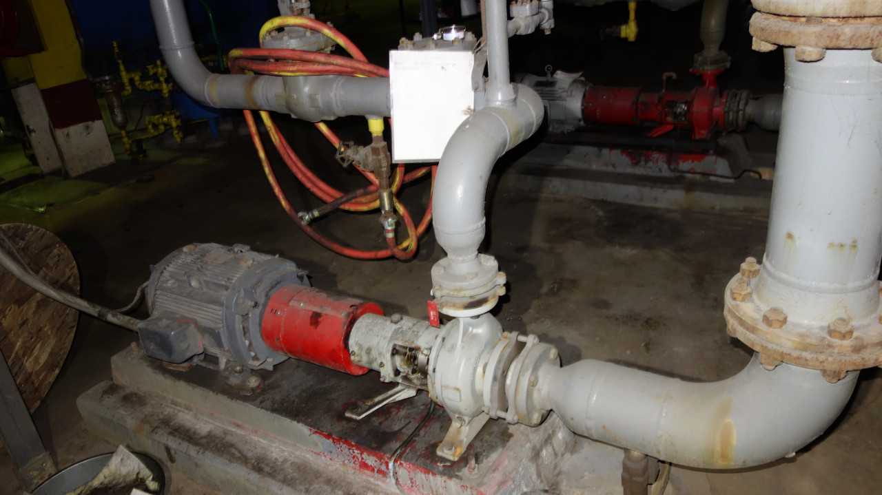 LOT OF 2 WORTHINGTON D1011 3X2X6 PUMP 20HP MOTOR - ELECTRIC MOTORS