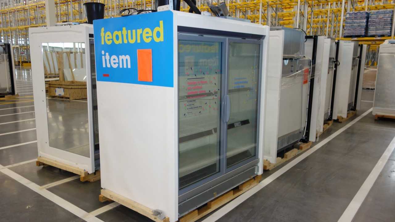 AHT VENTO GREEN MC FREEZE 156 2 DOOR MULTI-SHELF CHEST CAKE FREEZER 1.050W 208-240V-AC