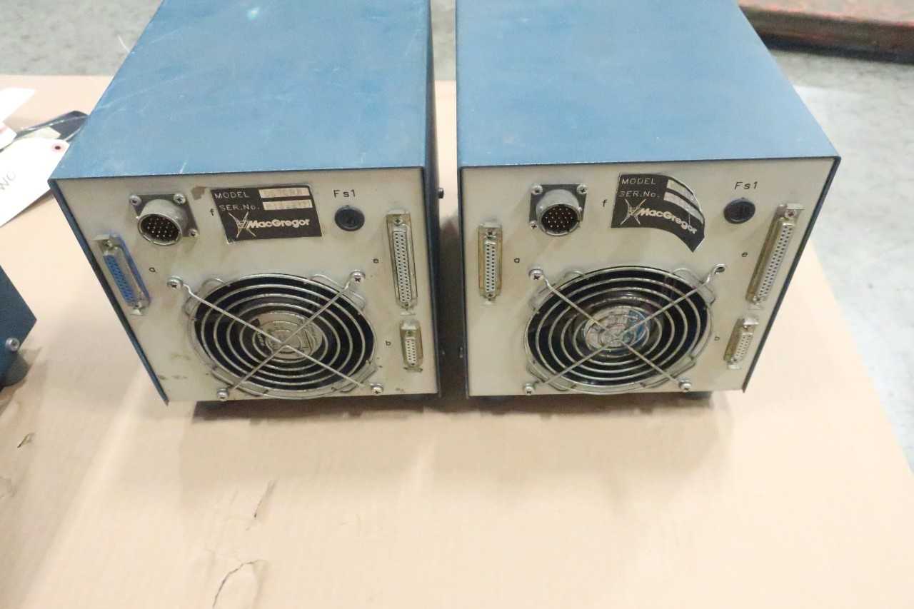 LOT OF 2 MACGREGOR DC10PR POWER SUPPLY OTHER WELDING PARTS AND ACCESSORY - MISCELLANEOUS