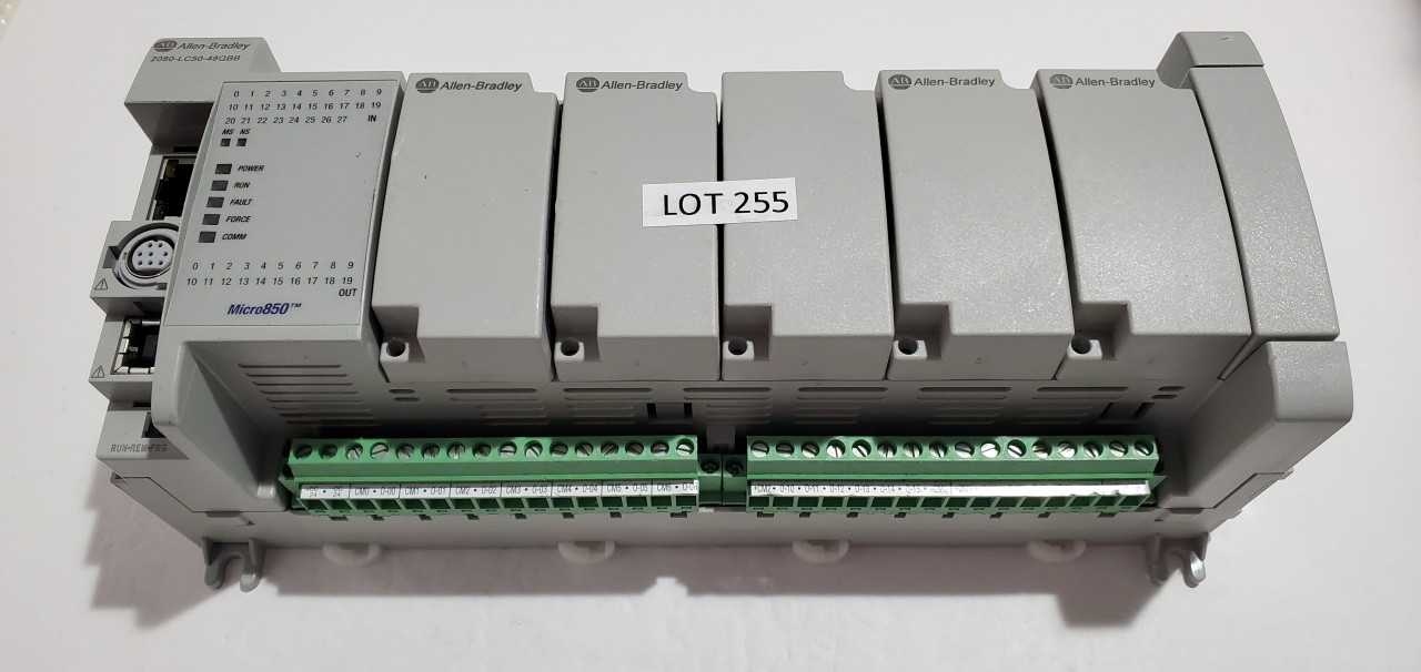 Allen Bradley Micro 850  2080-LC50-48QBB PLC - AUTOMATION & CONTROLS