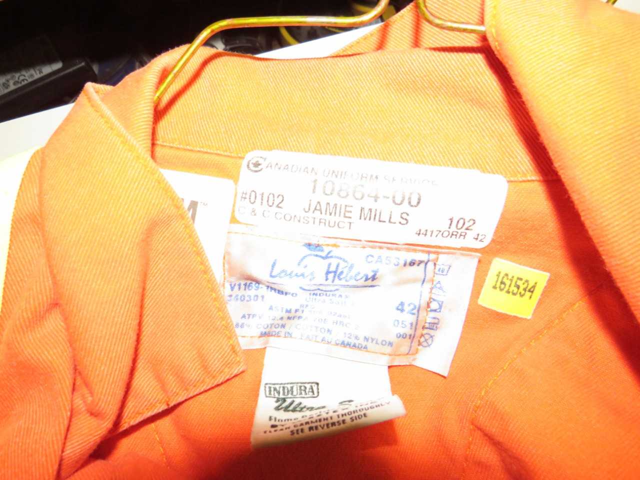 LOT OF 10 ASSORTED FLAME RESISTANT COVERALLS - SAFETY SWITCH