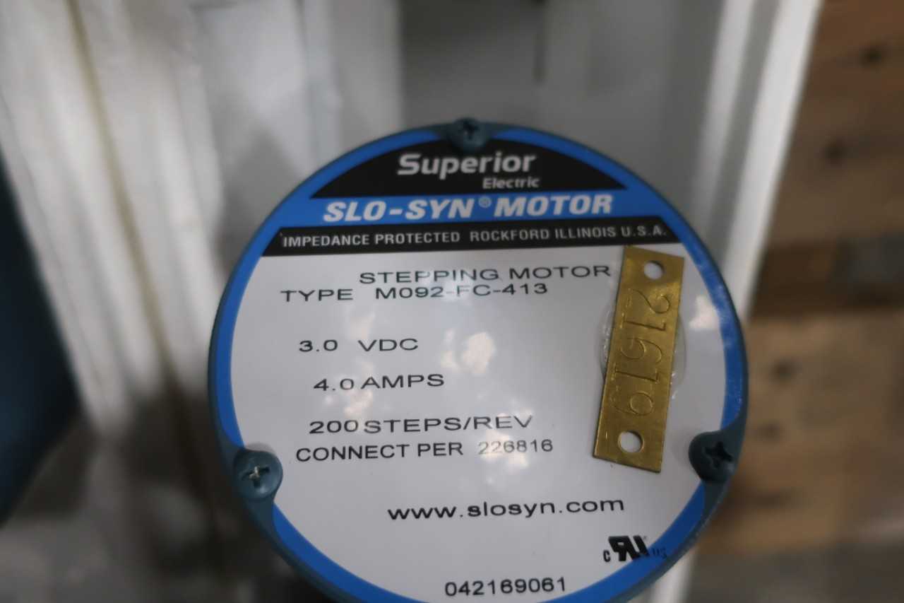 LOT OF 6 SUPERIOR SLO-SYN TYPE M092-FC-413 STEPPER MOTORS - ELECTRIC MOTORS